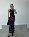 Polka Halter Dress