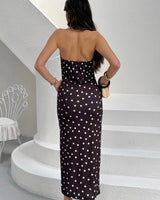 Polka Halter Dress