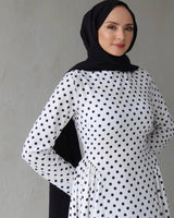 Polka Maxi Dress