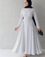 Polka Maxi Dress