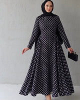 Polka Maxi Dress