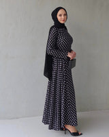 Polka Maxi Dress
