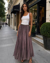 Polka Maxi Skirt