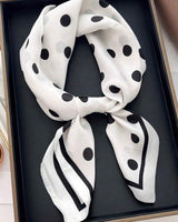 Polka Square Scarf