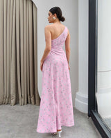 Positano One-Shoulder Dress