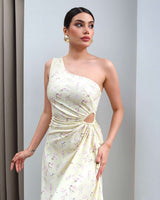 Positano One-Shoulder Dress
