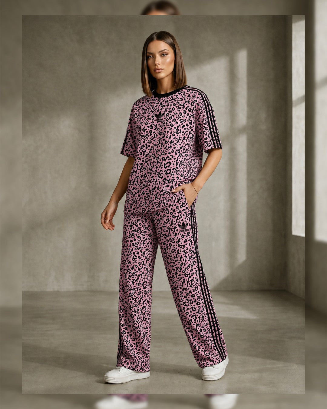 Printed Leopard Track Set