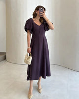 Puff Sleeve Dress