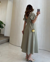 Puff Sleeve Dress