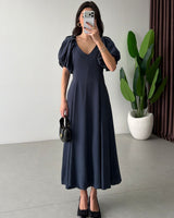 Puff Sleeve Dress