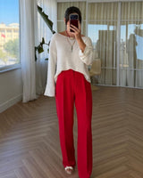 Relaxed Knit Top