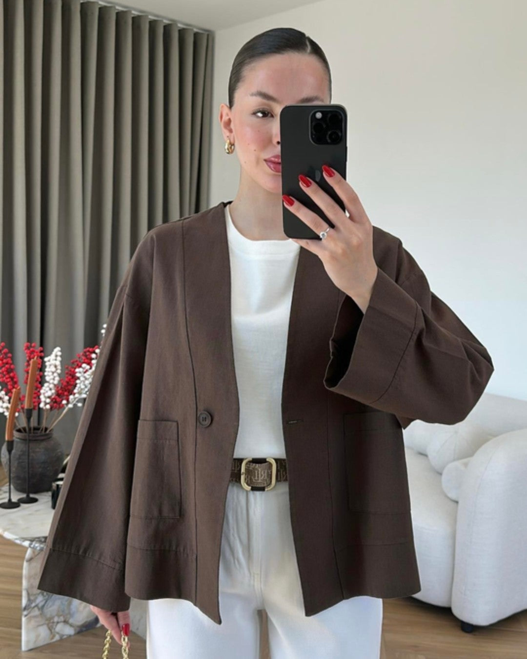 Relaxed Minimal Blazer