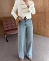 Relaxed Wide Leg Denim