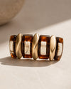 Resin Gold Tone Bracelet