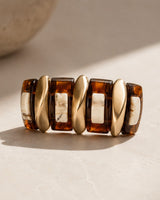 Resin Gold Tone Bracelet