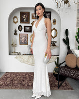 Romance in Lace Dress