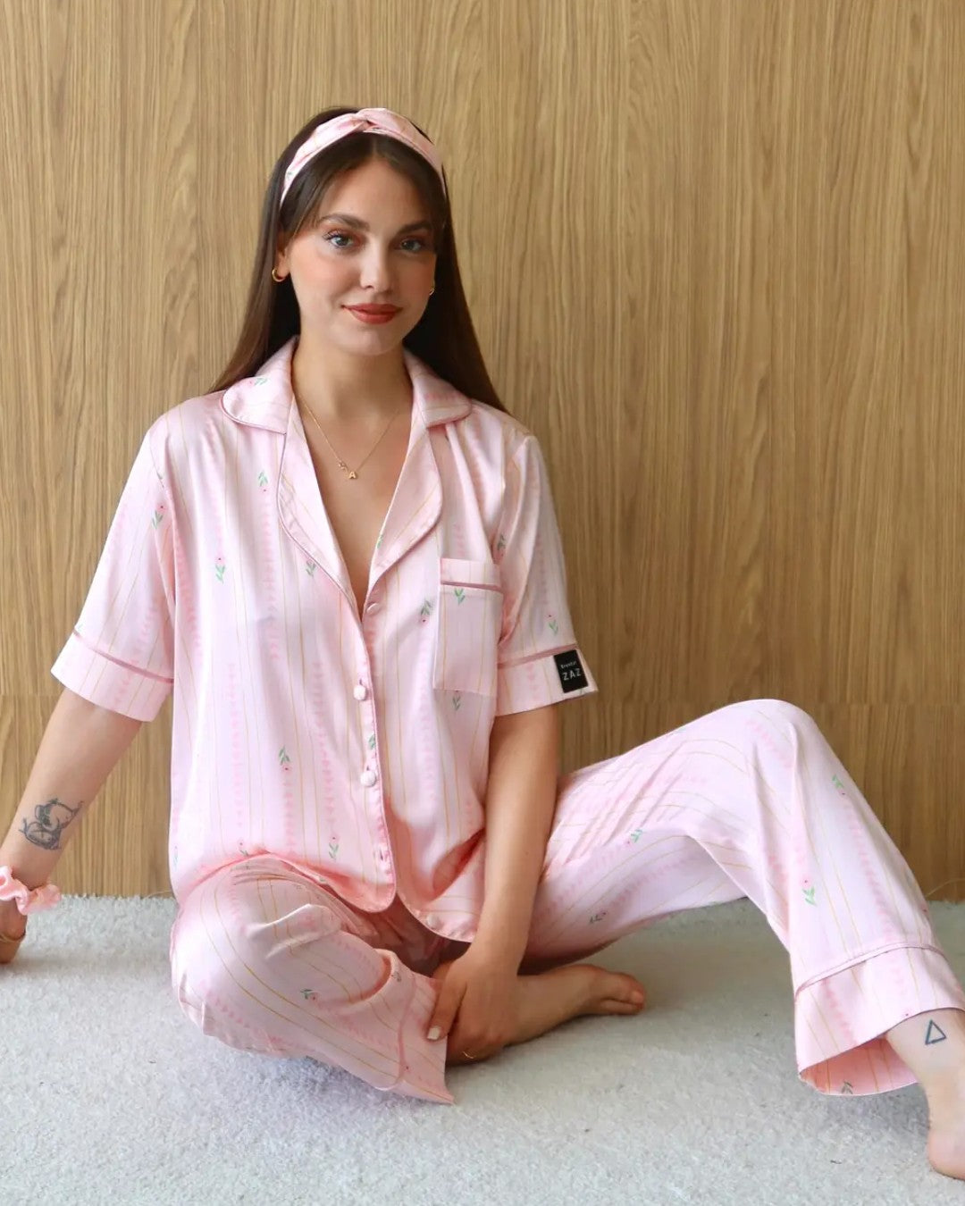 Rose Morning Pajama Set