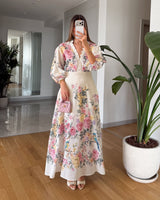 Rosé Reverie Dress