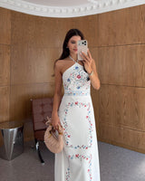 Roselune Floral Midi Dress