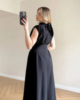 Ruched Midi Dress
