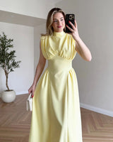 Ruched Midi Dress