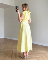 Ruched Midi Dress