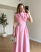 Ruched Midi Dress