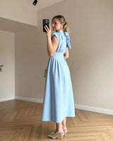 Ruched Midi Dress