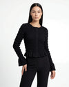 Ruffle-Hem Blouse