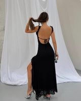 Ruffle Lace Dress
