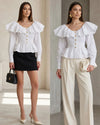 Ruffle Muse Top