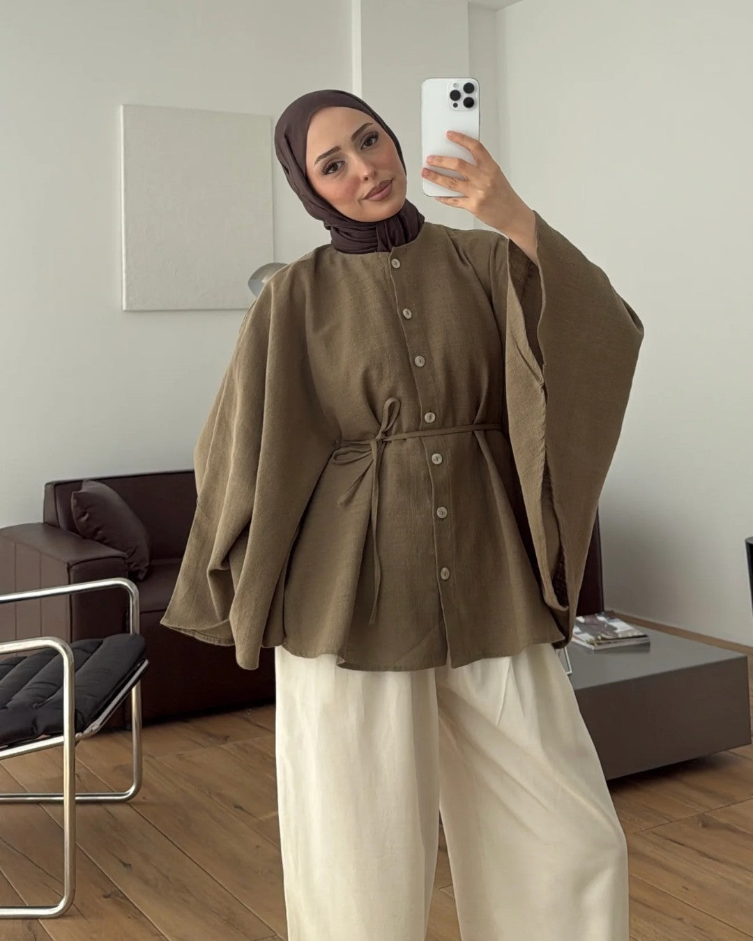 Sara Cape Shirt