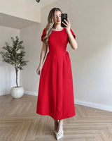 Scarlet Midi Dress
