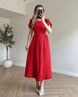 Scarlet Midi Dress