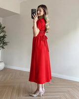 Scarlet Midi Dress