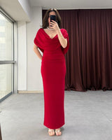 Scarlet Open Back Maxi Dress