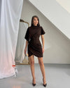 Sculpt Asymmetry Dress
