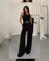 Sculpted Elegance Jumpsuit