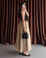 Sculpted Waistline Dress