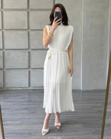Serenity Pleated Dress