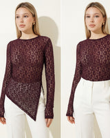 Sheer Lace Top