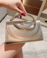 Silver Aura Clutch