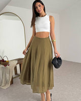Soft Midi Skirt
