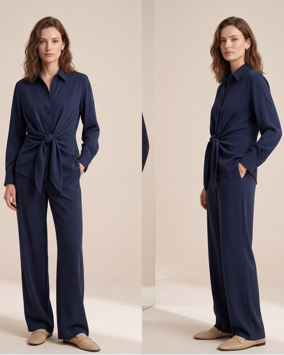 Soft Tie-Waist Set