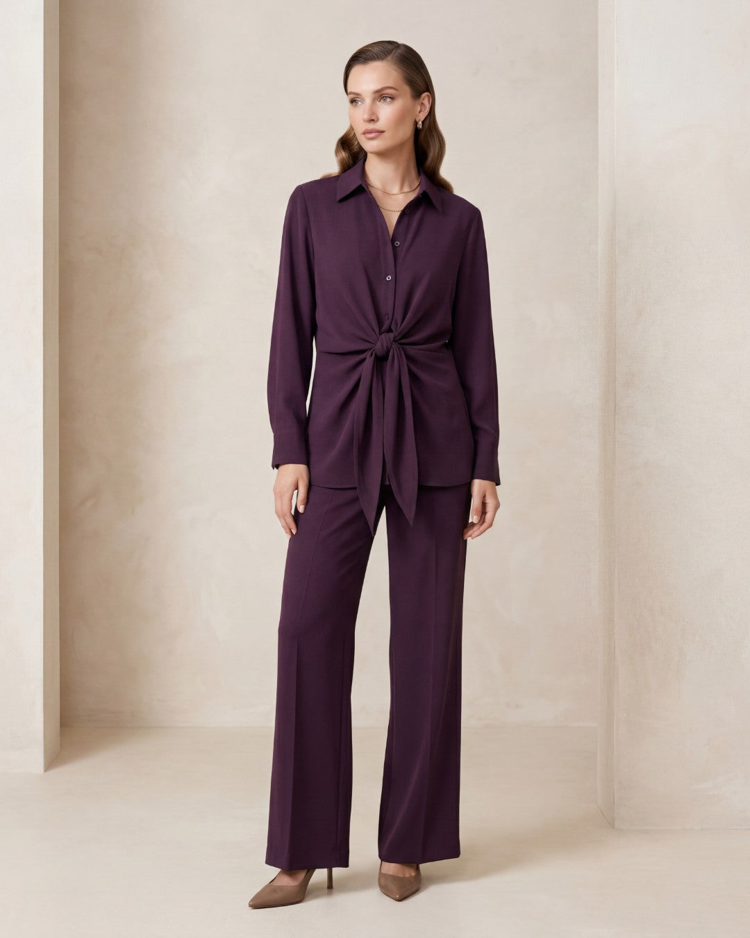 Soft Tie-Waist Set