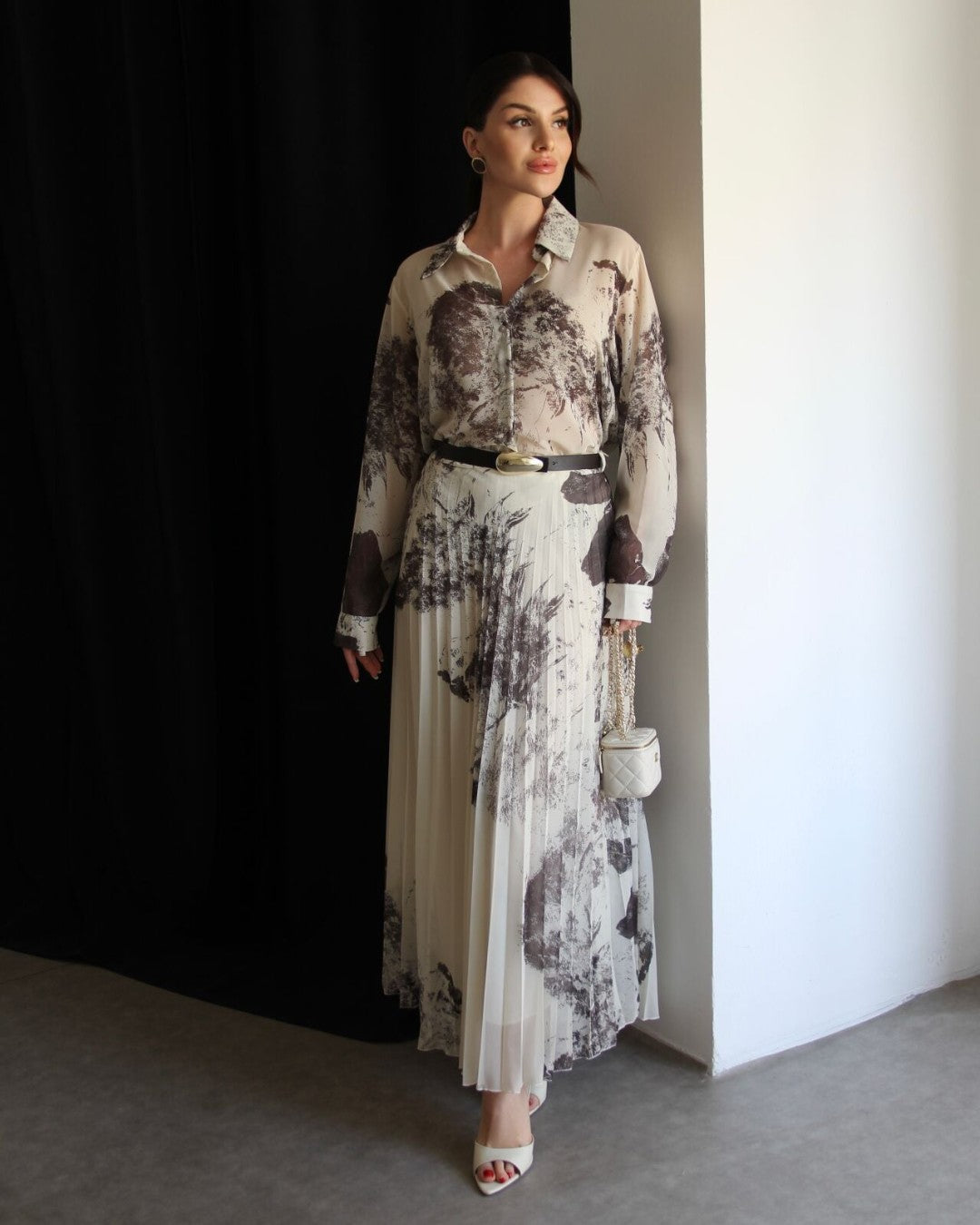Sophisticated Contrast Set + Belt