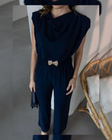 Statement Jumpsuit + Belt