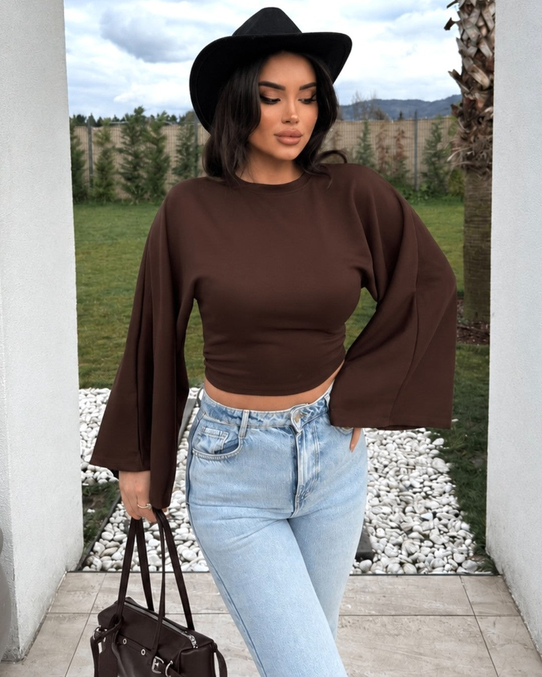 Statement Sleeve Top
