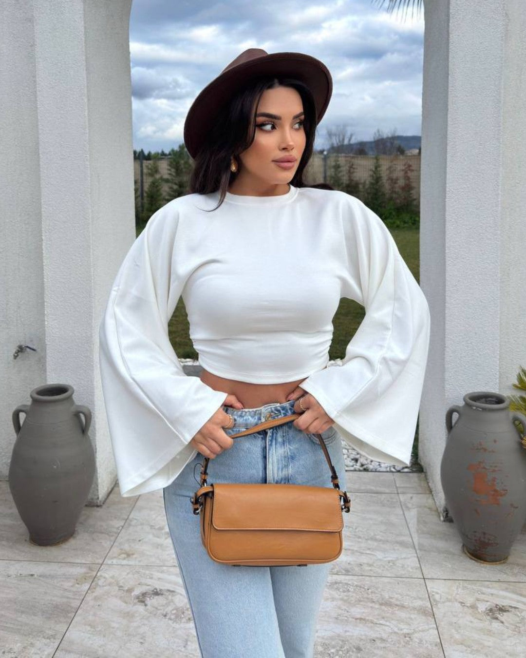 Statement Sleeve Top