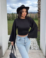 Statement Sleeve Top